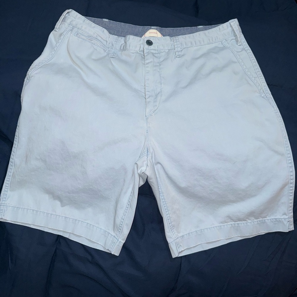 Ralph Lauren Men's Sky Blue Flat Front Shorts